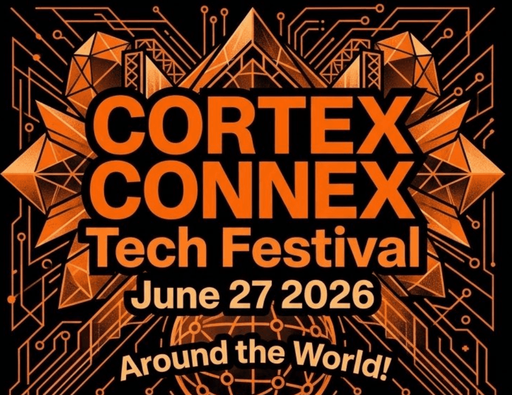 Cortex CONNEX Tech Festival poster for June 27, 2026